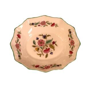 Vintage Haddon Hall Minton 1793 Bone China Candy Dish-Jasmine Pattern